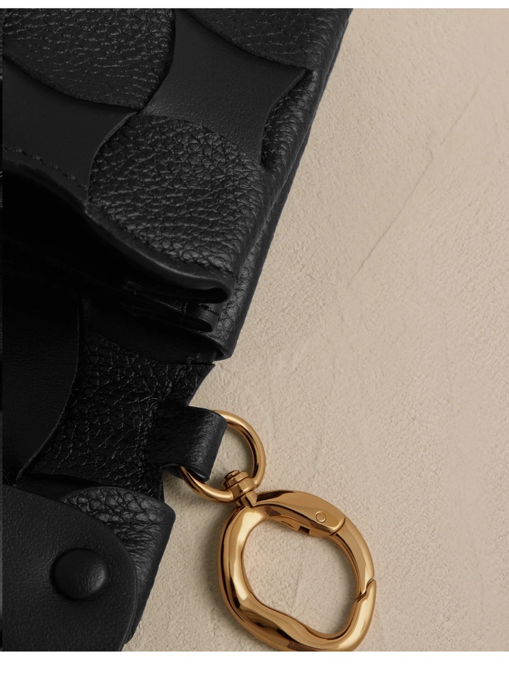 NWT Polène Neiti Card Holder in Black Leather - Picture 5 of 7